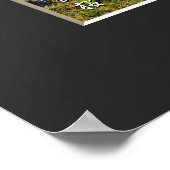 Matabei-Zakura weinend Kirschbaum Poster (Ecke)