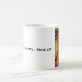 Matador mit Kap & Bull, Ciudad Juárez, Mexiko Kaffeetasse (Mittel)