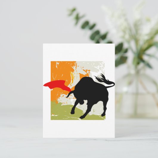 Matador Postkarte (Stehend Vorderseite)