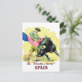 Matador, Stierkampf, Fiesta de toros, Spanien Postkarte (Stehend Vorderseite)