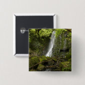 Matai Falls, Catlins, South Otago Button (Vorne & Hinten)