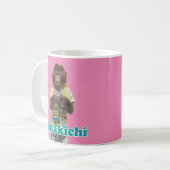 Matakichi Mug. また吉のマグカップ Kaffeetasse (Vorderseite Links)