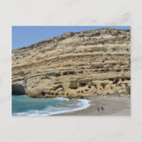 Matala Kreta Postcard