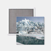 Matanuska Glacier Mouth Alaska Magnet (Vorderseite/Rückseite)