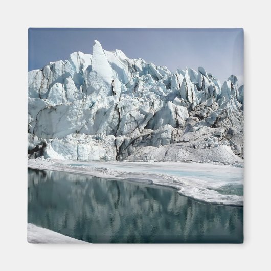Matanuska Glacier Mouth Alaska Magnet (Vorne)