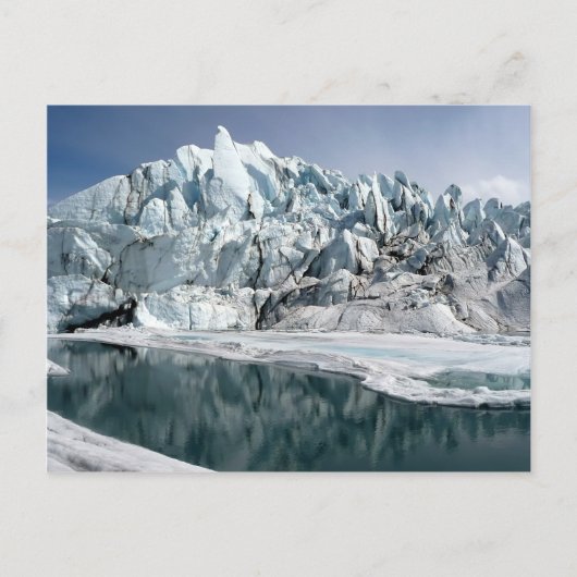 Matanuska Glacier Mouth Alaska Postkarte (Vorderseite)