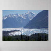 Matanuska Glacier Print Poster (Vorne)