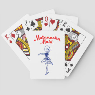 Matanuska Maid ~ Bicycle - Quality Playing Cards Spielkarten