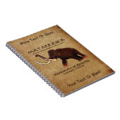 Matanuska Mammoth Münster Cheese Notizblock (Rechte Seite)