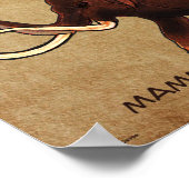 Matanuska Mammoth Münster Cheese Poster (Ecke)