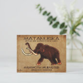 Matanuska Mammoth Münster Cheese Postkarte (Stehend Vorderseite)
