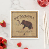 Matanuska Mammoth Münster Cheese Serviette (Beispiel)