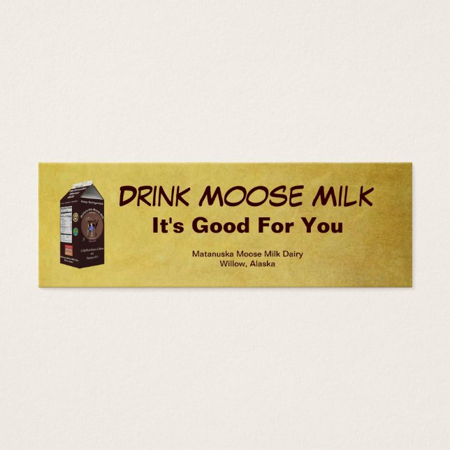 Matanuska Moose Milk (Vorderseite)