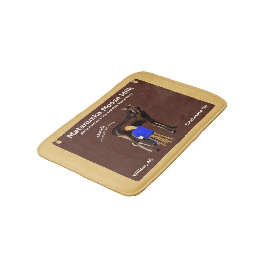 Matanuska Moose Milk Badematte (Schrägansicht)