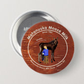 Matanuska Moose Milk Button (Vorne & Hinten)