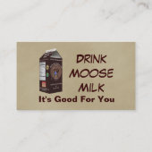 Matanuska Moose Milk Coupon (Rückseite)
