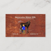 Matanuska Moose Milk Coupon (Rückseite)