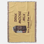 Matanuska Moose Milk Decke (Vorderseite Vertikal)