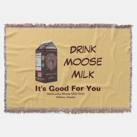 Matanuska Moose Milk Decke (Vorderseite)