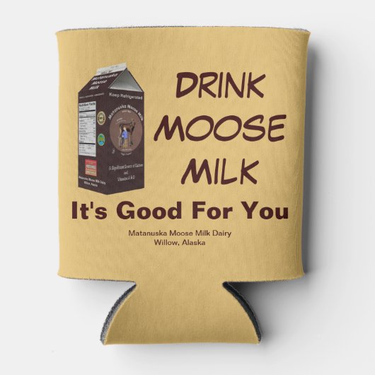 Matanuska Moose Milk Dosenkühler (Vorderseite)