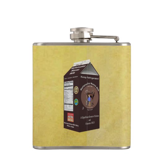 Matanuska Moose Milk Flachmann (Rückseite)