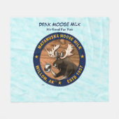 Matanuska Moose Milk Fleecedecke (Vorderseite (Horizontal))