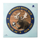 Matanuska Moose Milk Fliese (Vorderseite)