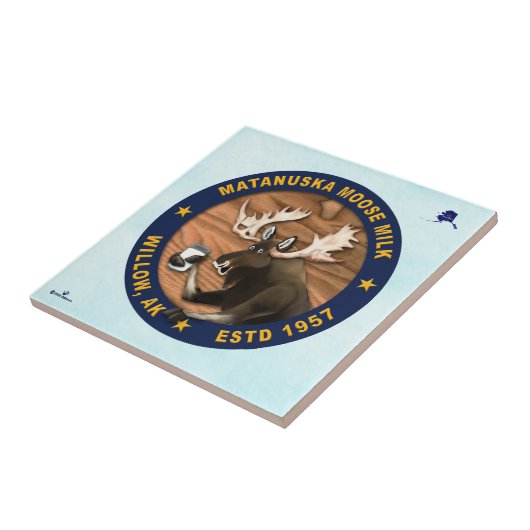 Matanuska Moose Milk Fliese (Seite)