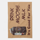 Matanuska Moose Milk Geschirrtuch (Vertikal)