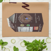 Matanuska Moose Milk Geschirrtuch (Gefaltet)