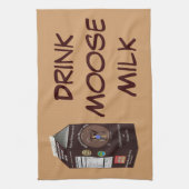 Matanuska Moose Milk Geschirrtuch (Vertikal)