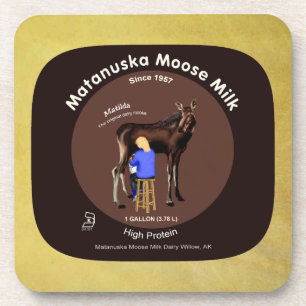 Matanuska Moose Milk Getränkeuntersetzer