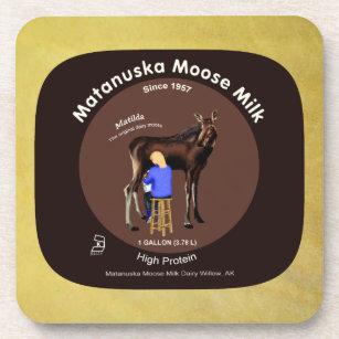 Matanuska Moose Milk Getränkeuntersetzer