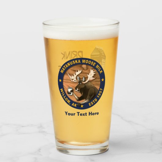 Matanuska Moose Milk Glas (Vorne (Gefüllt))