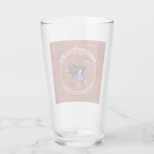 Matanuska Moose Milk Glas (Rückseite)