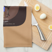 Matanuska Moose Milk Handtuch (Viertel Falte)