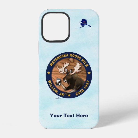 Matanuska Moose Milk iPhone Hülle (Rückseite)