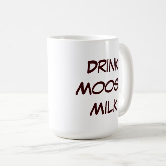 Matanuska Moose Milk Kaffeetasse (VorderseiteRechts)