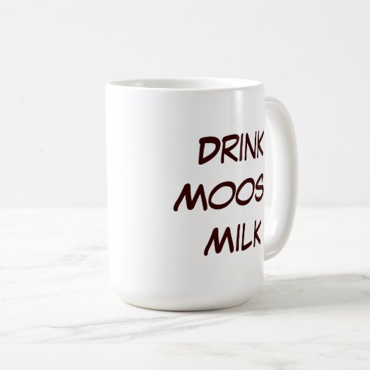 Matanuska Moose Milk Kaffeetasse (VorderseiteRechts)
