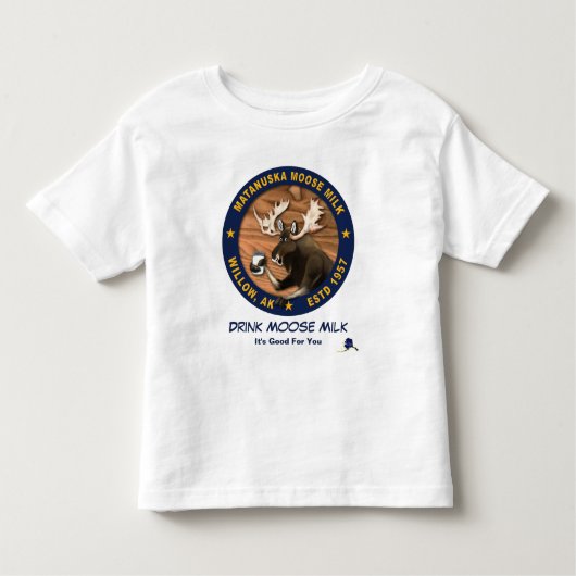 Matanuska Moose Milk Kleinkind T-shirt (Vorderseite)