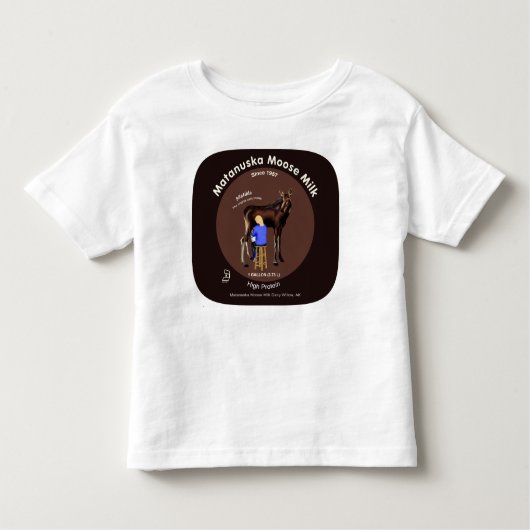 Matanuska Moose Milk Kleinkind T-shirt (Vorderseite)