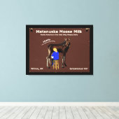 Matanuska Moose Milk Leinwanddruck (Insitu (Holzboden))