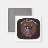 Matanuska Moose Milk Magnet (Vorderseite/Rückseite)