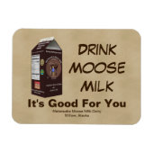 Matanuska Moose Milk Magnet (Horizontal)