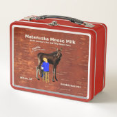 Matanuska Moose Milk Metall Brotdose (Vorderseite)