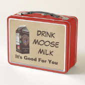 Matanuska Moose Milk Metall Lunch Box (Rückseite)