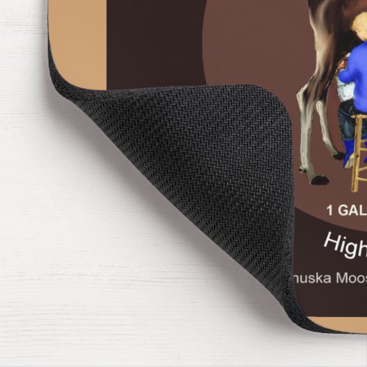 Matanuska Moose Milk Mousepad (Ecke)