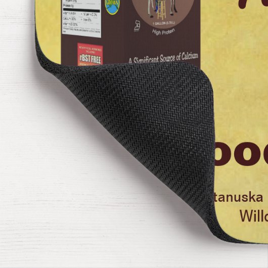 Matanuska Moose Milk Mousepad (Ecke)