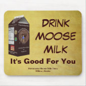 Matanuska Moose Milk Mousepad (Vorne)