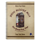 Matanuska Moose Milk Notizblock (Vorderseite)